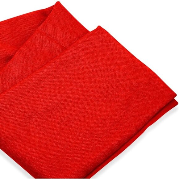 Women Red Soft Pashmina Scarf Winter Shawl Wrap Scarves Lady Fashion Wraps - Picture 4 of 5